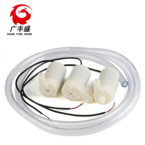 新直流水泵3v5v6v浇花小水泵卧式小潜水泵dc迷你水泵小喷泉可用