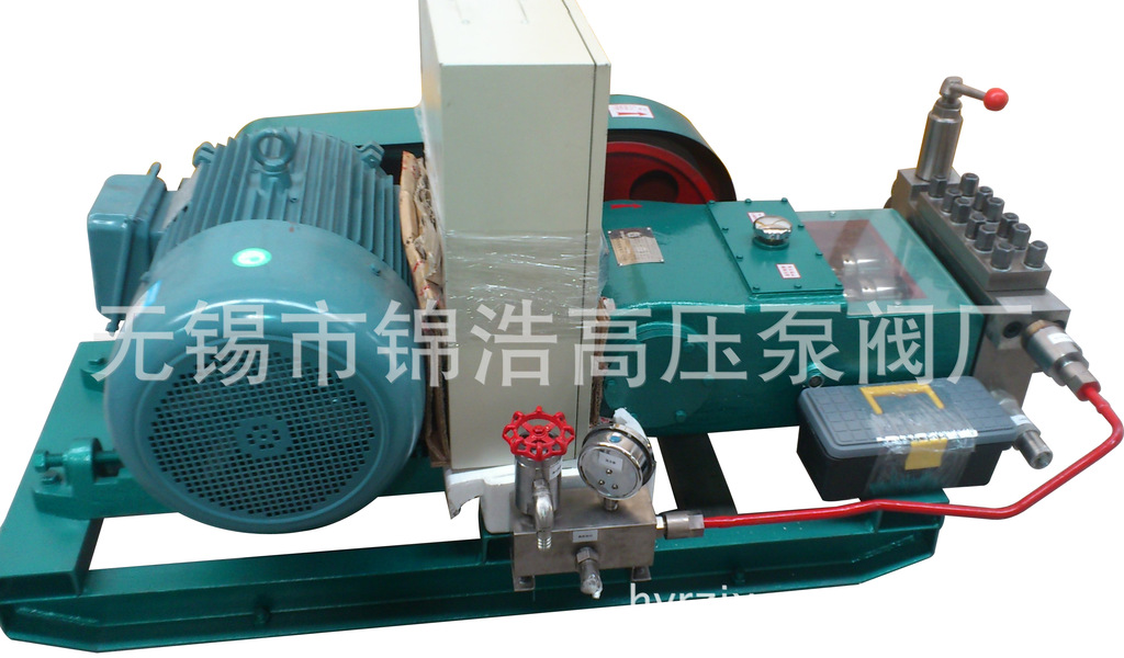 【〖供应〗超高压泵(型号:3WPW60图)压力为2000kg】价格,厂家,图片,高压清洗机,无锡市锦浩高压泵阀厂-